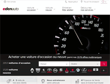 Tablet Screenshot of eden-auto.com